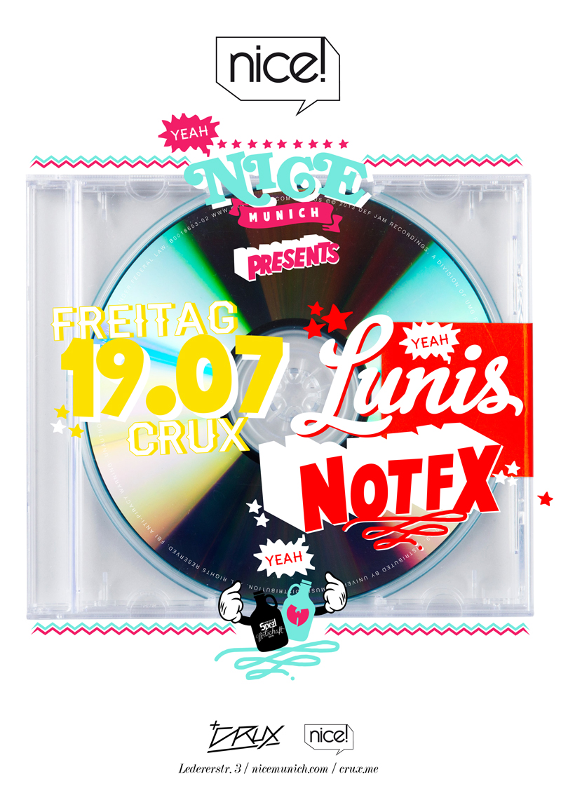 NICE! @ CRUX CLUB MÜNICH